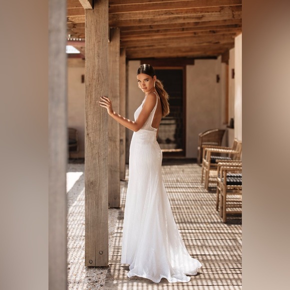 Jane Hill Goldie Gown from Adore Collection Size 12 Sample - Picture 4 of 11